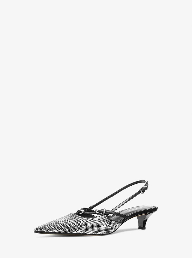Selina Embellished Slingback Pump 4