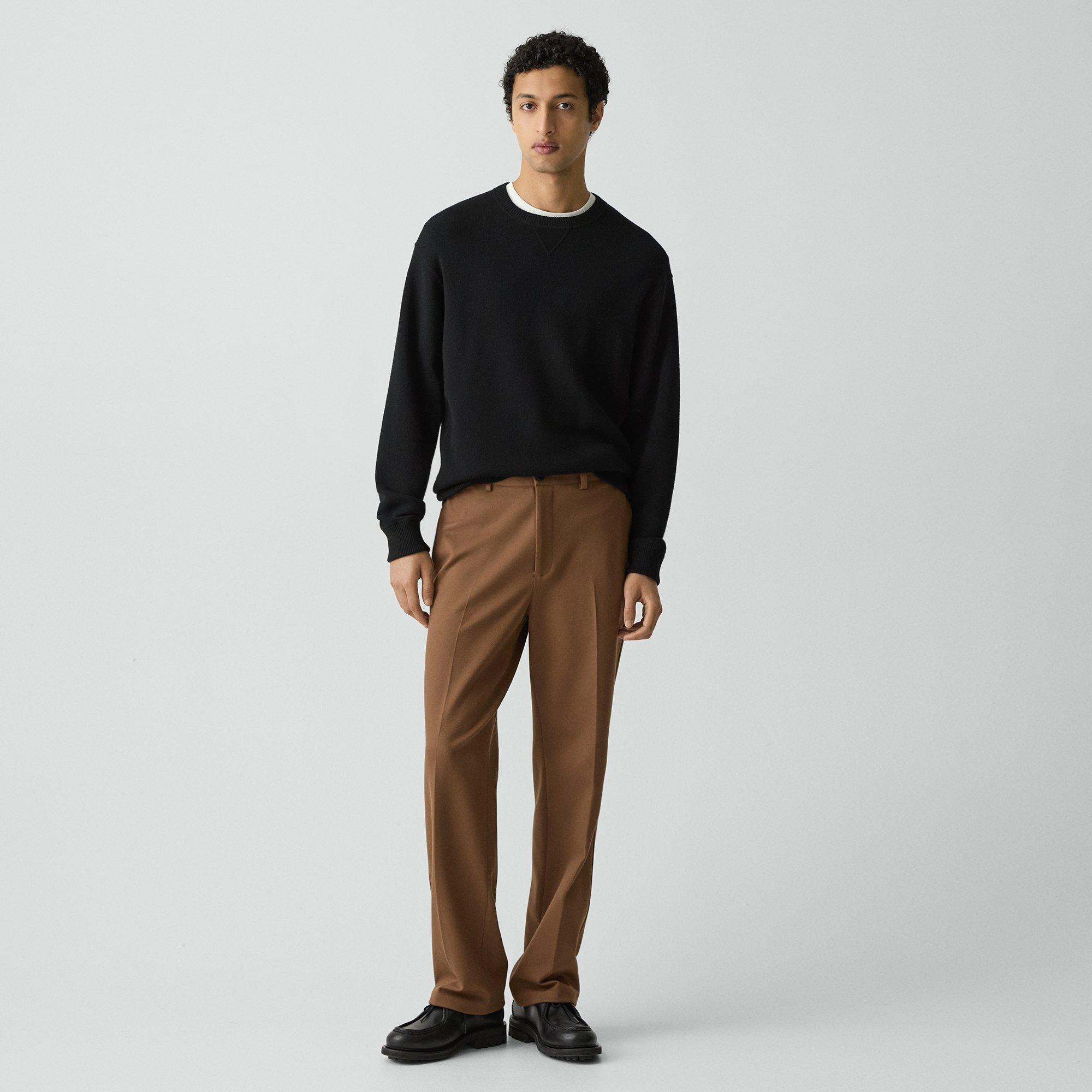 Straight Trouser in Knit Twill - 2
