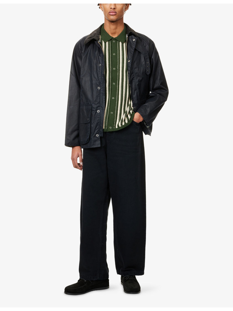 Barbour Beaufort Waxed-Cotton Jacket outlook