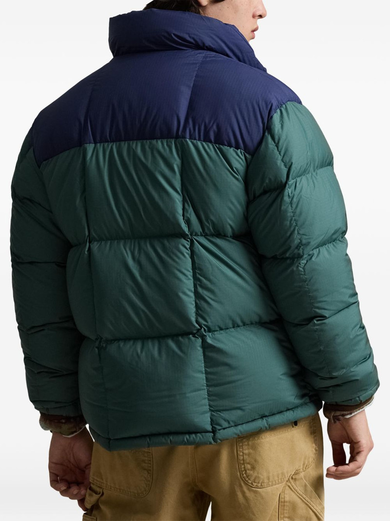 colour-block ripstop jacket 4