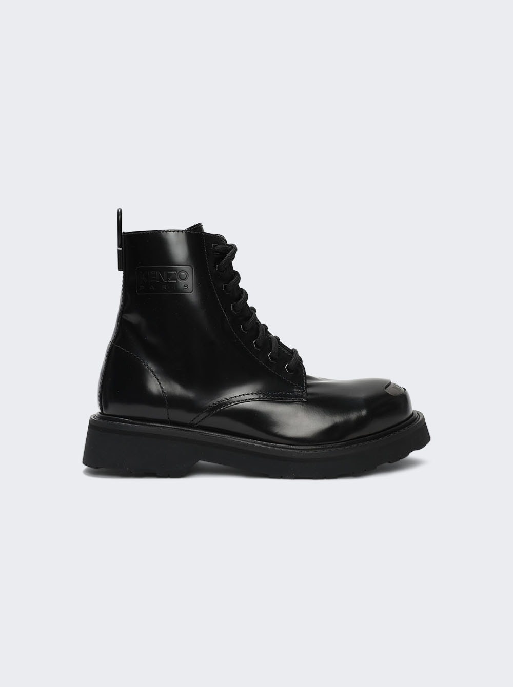 Kenzosmile Lace-Up Boots Black - 1