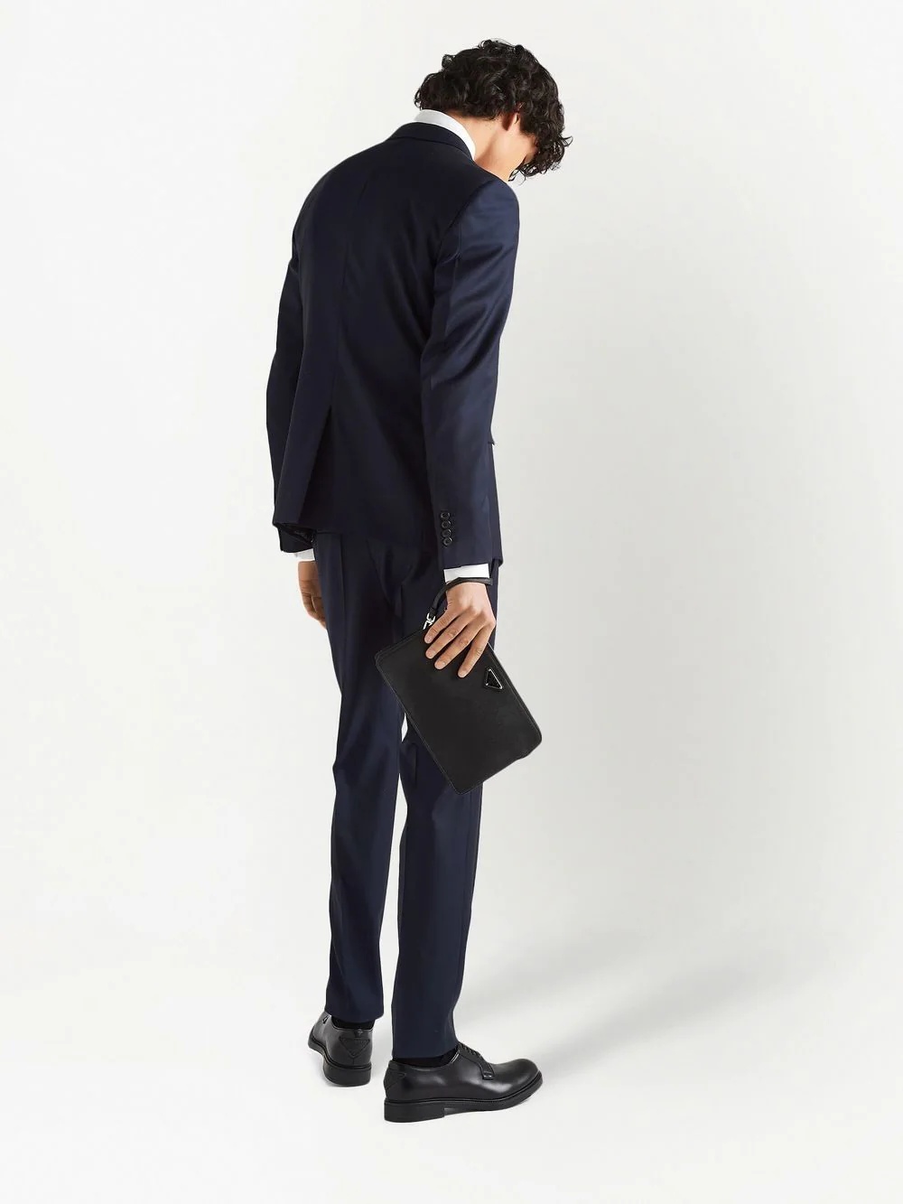single-breasted wool suit - 3