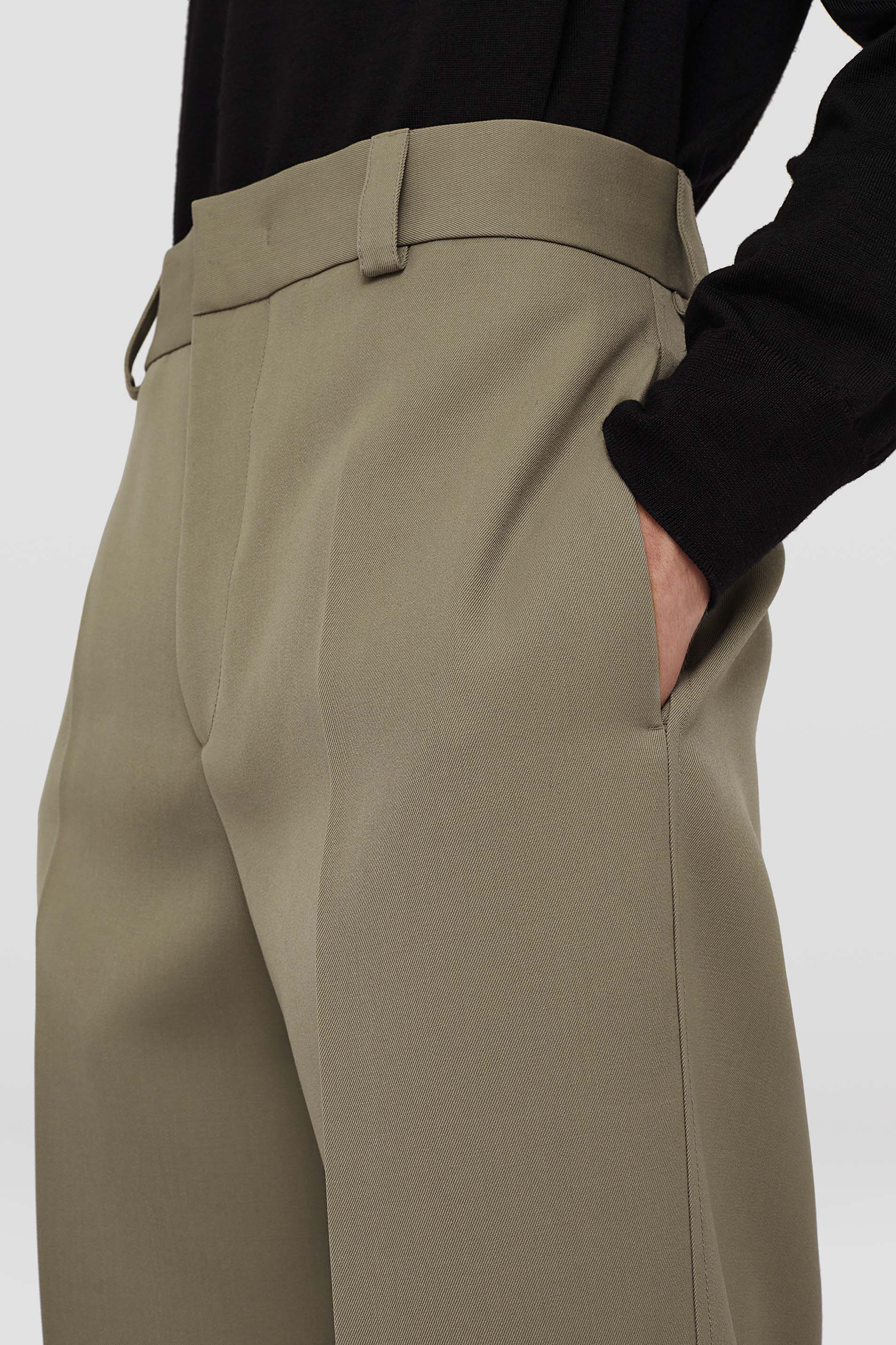 Wool Gabardine Trousers - 5