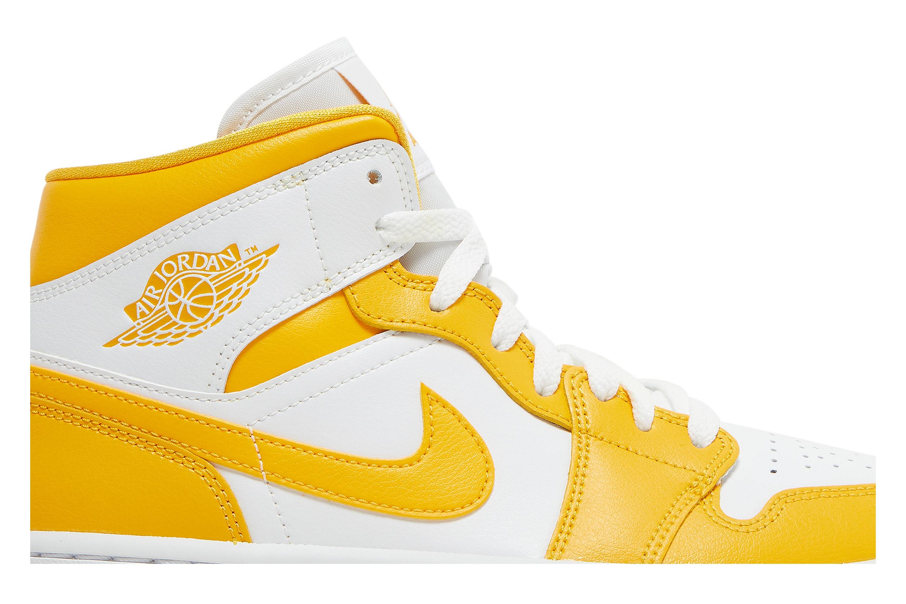 Wmns Air Jordan 1 Mid 'University Gold' - 2