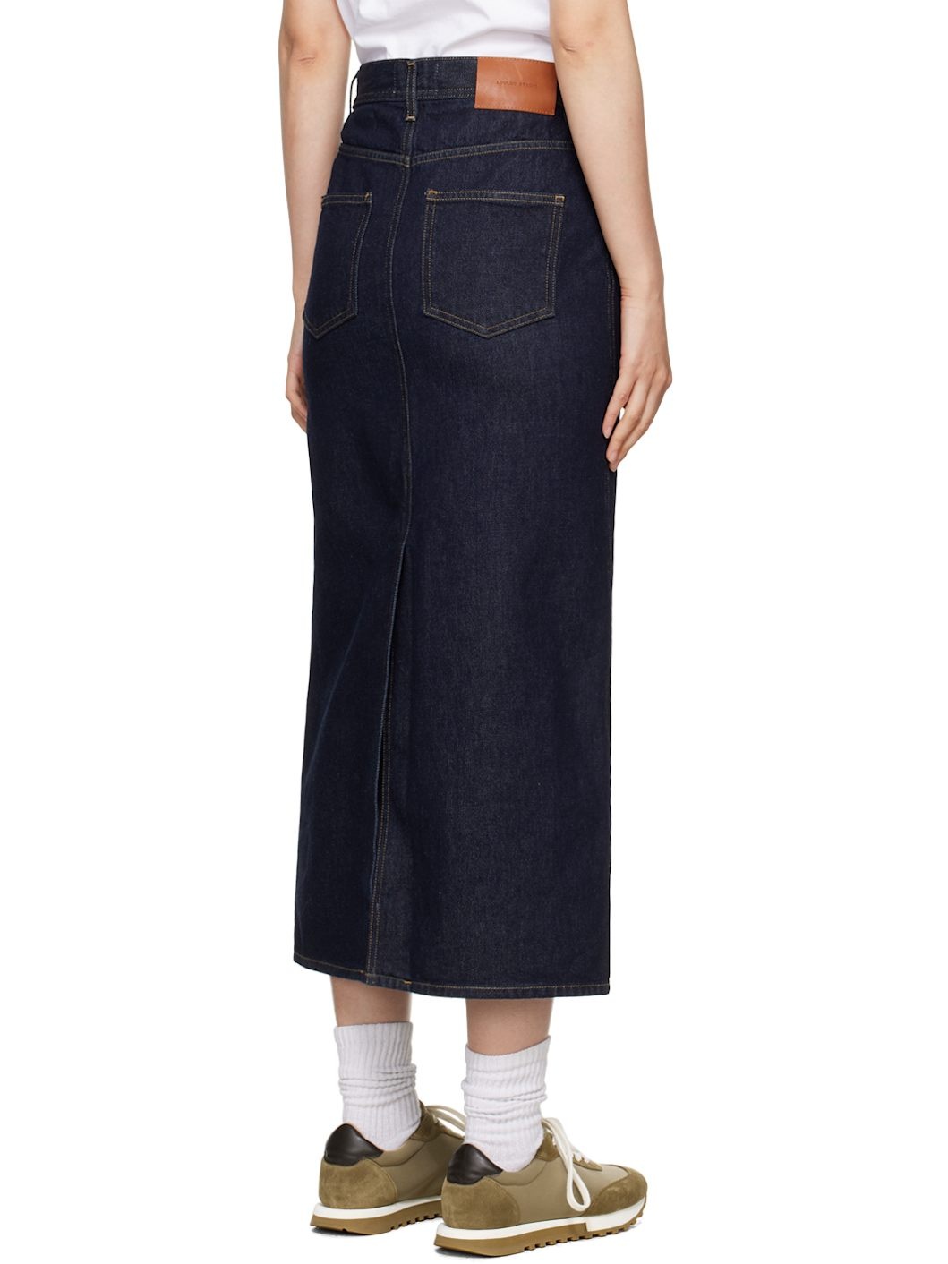 Indigo Rona Denim Midi Skirt - 3