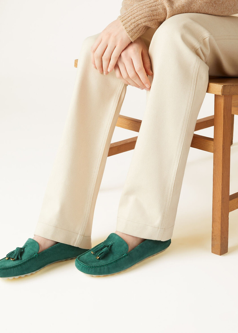 Loro Piana Dot Sole Walk Loafers outlook