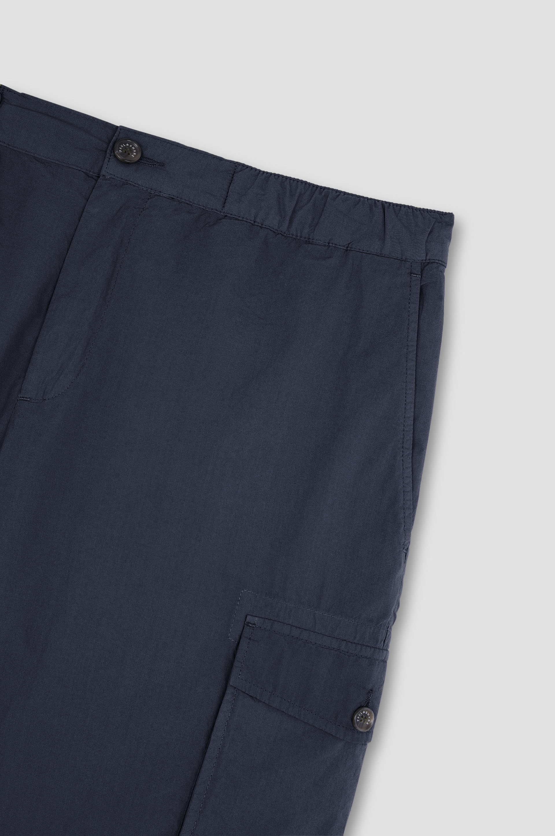CARGO BERMUDA IN ULTRALIGHT POPLIN COTTON - 5