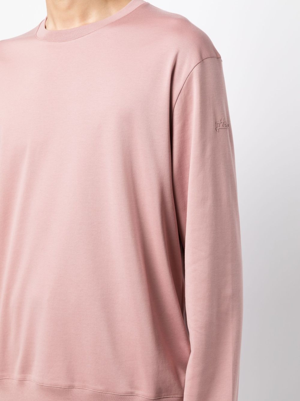 long-sleeved cotton sweatshirt - 5