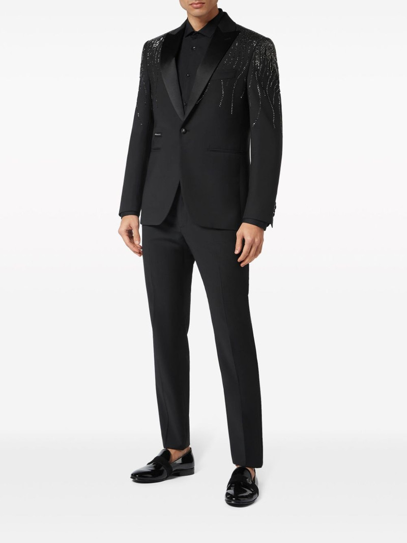 PHILIPP PLEIN Lord beaded blazer outlook