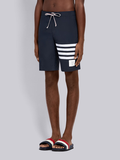 Thom Browne Navy Swim Tech 4-Bar Board Short outlook