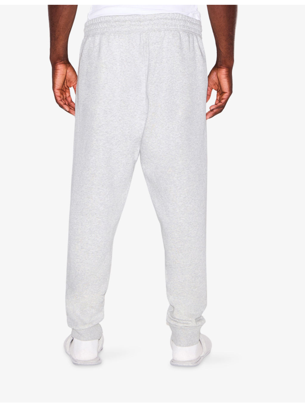Fleece Lounge Tapered Cotton-Jersey Jogging Bottoms - 4