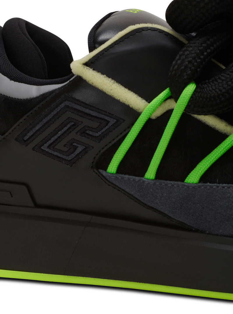 B-Court Puffy Skate sneakers in calfskin and suede 8