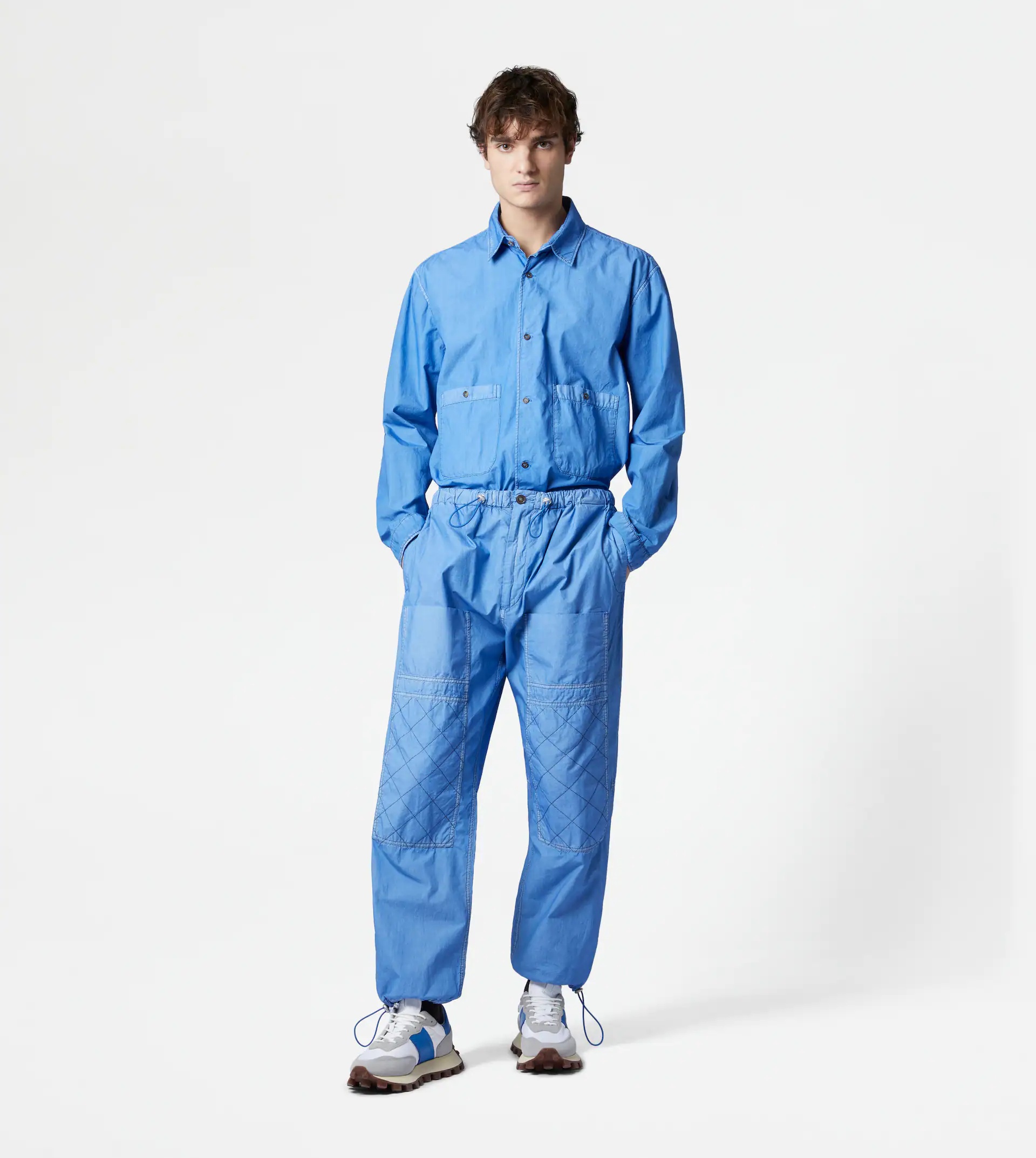 BAGGY TROUSERS - LIGHT BLUE - 2