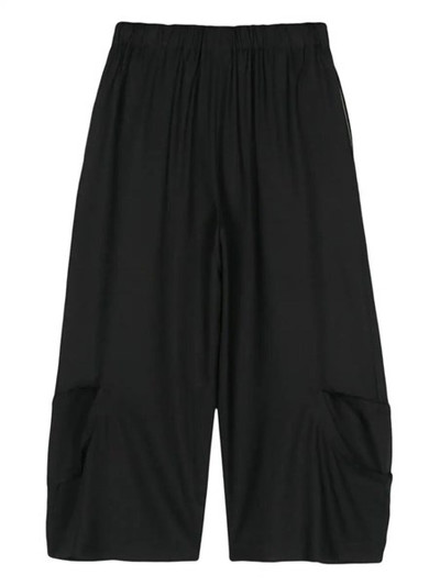 Comme Des Garçons Cropped trousers with stitching detail outlook