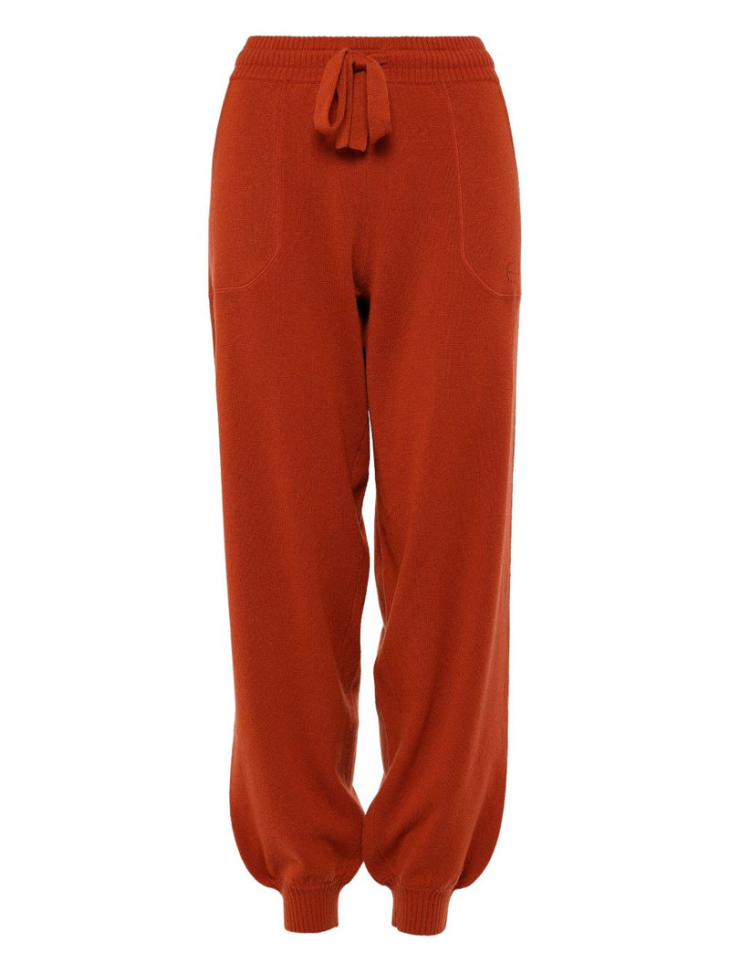 cuffed drawstring track pants 1