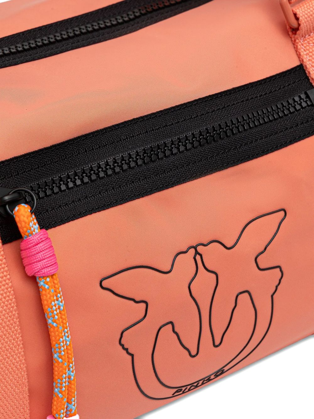 logo-embellished cylindrical travel bag - 4
