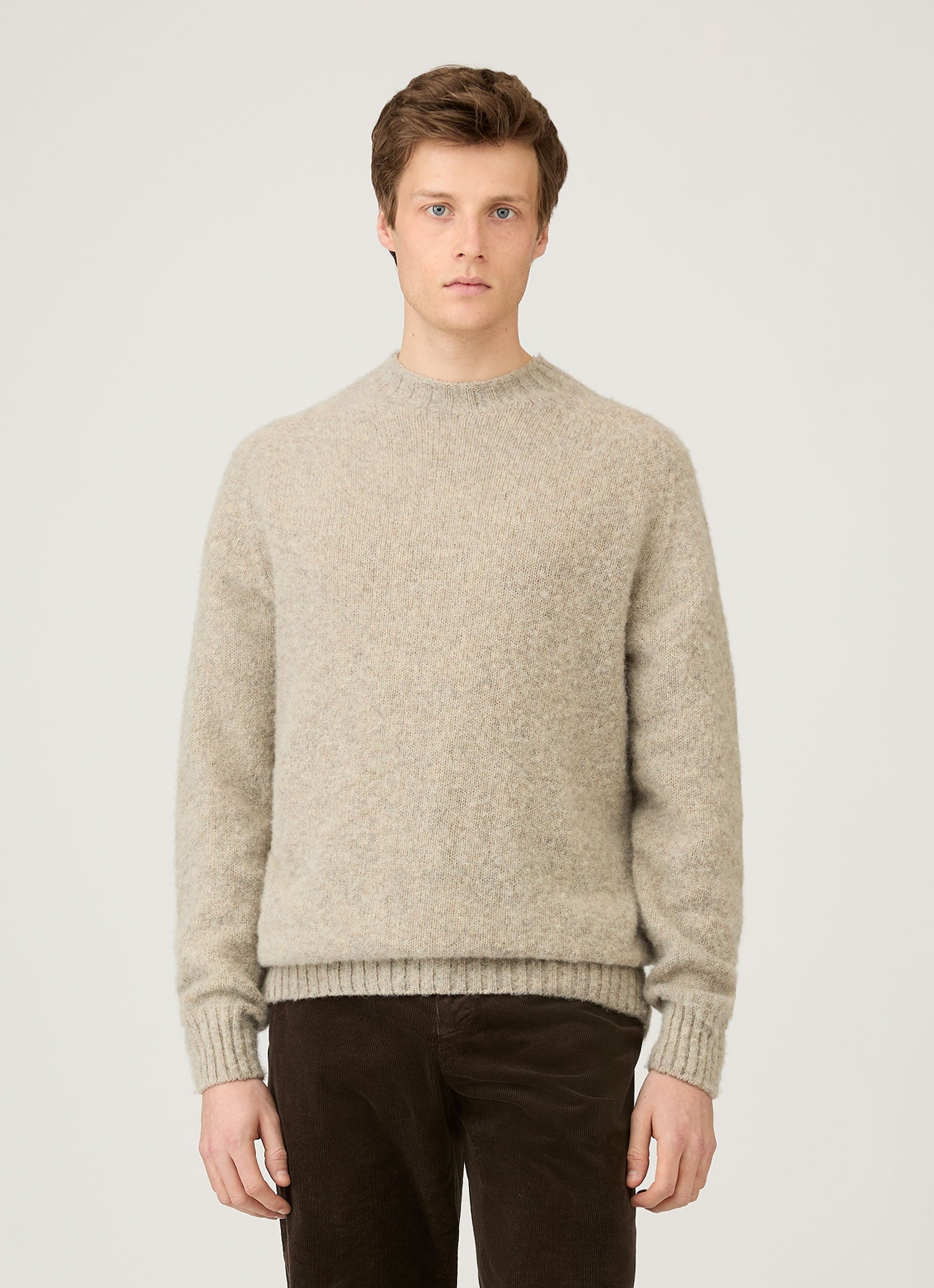 Shetland Crew Neck Jumper - 2