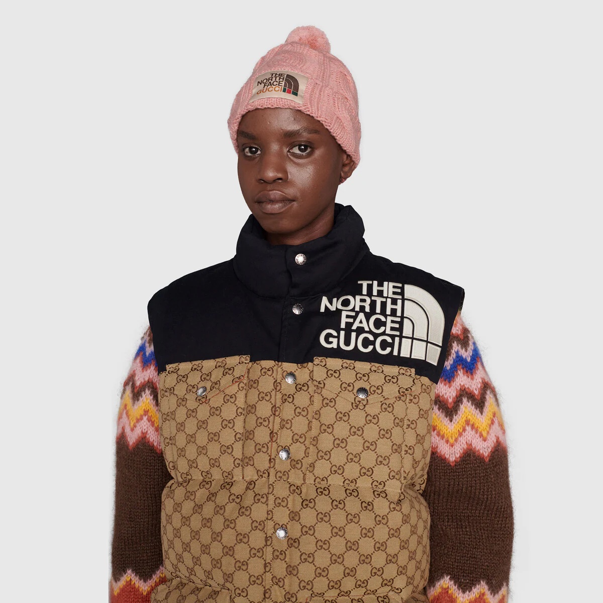 The North Face x Gucci padded vest - 5