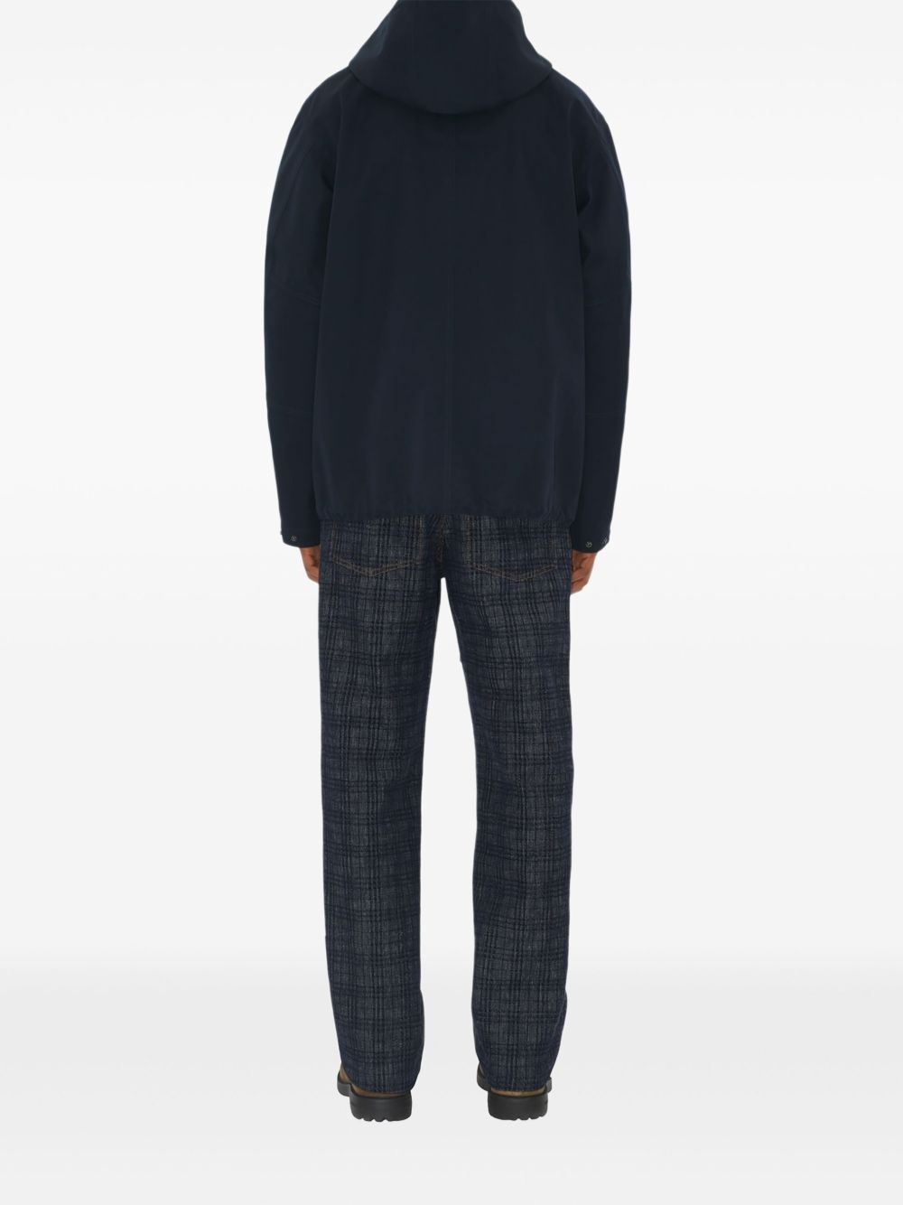 hooded oversized jacket - 4