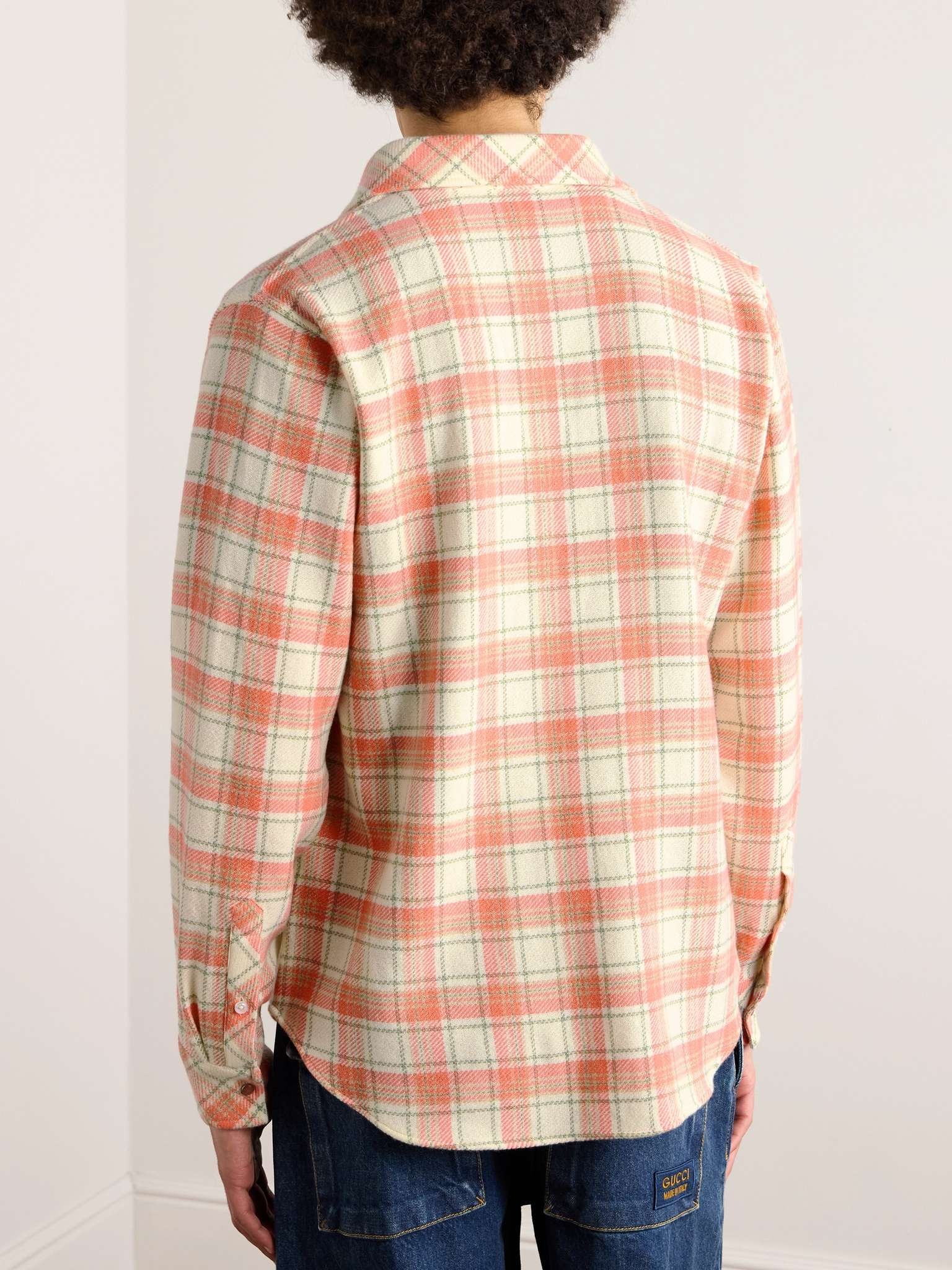 Checked Cashmere Shirt - 3
