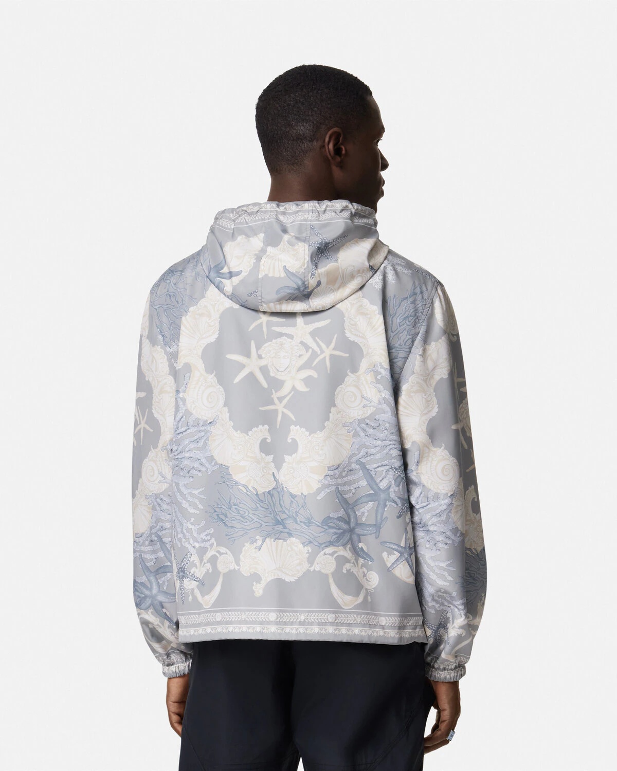 Barocco Sea Windbreaker Jacket - 5