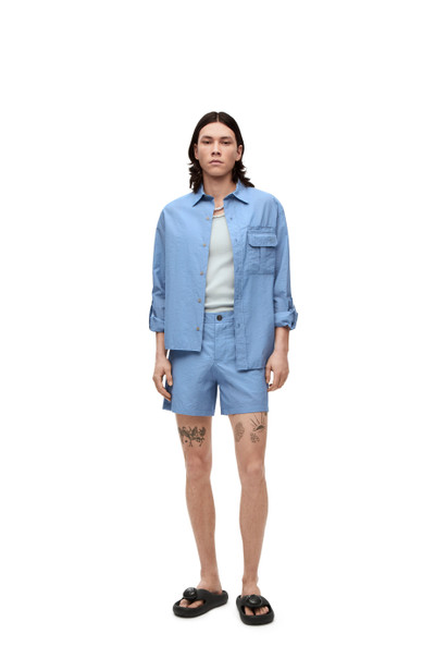 Loewe Shorts in cotton and polyamide outlook