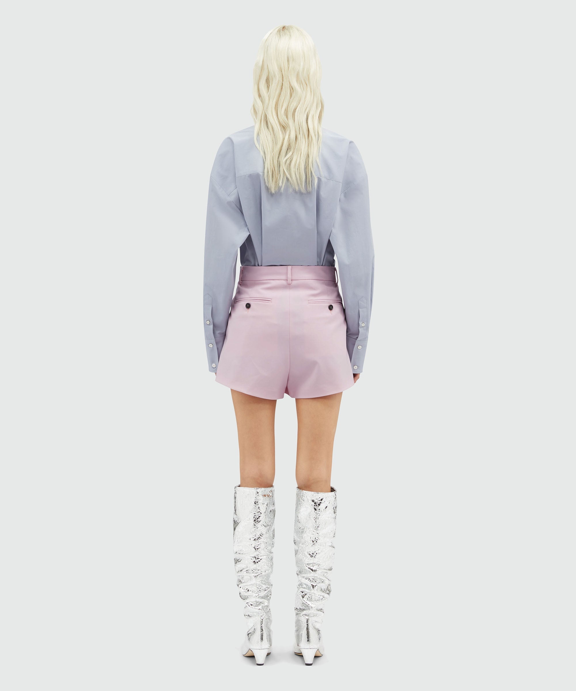 Virgin wool shorts - 3