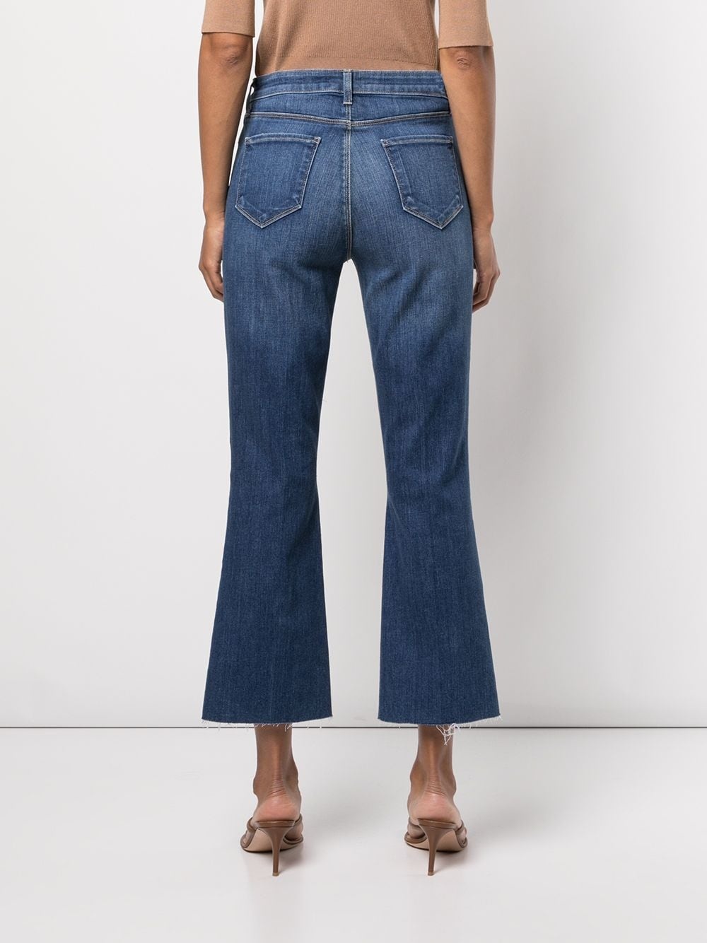 Kendra cropped flare jeans - 4