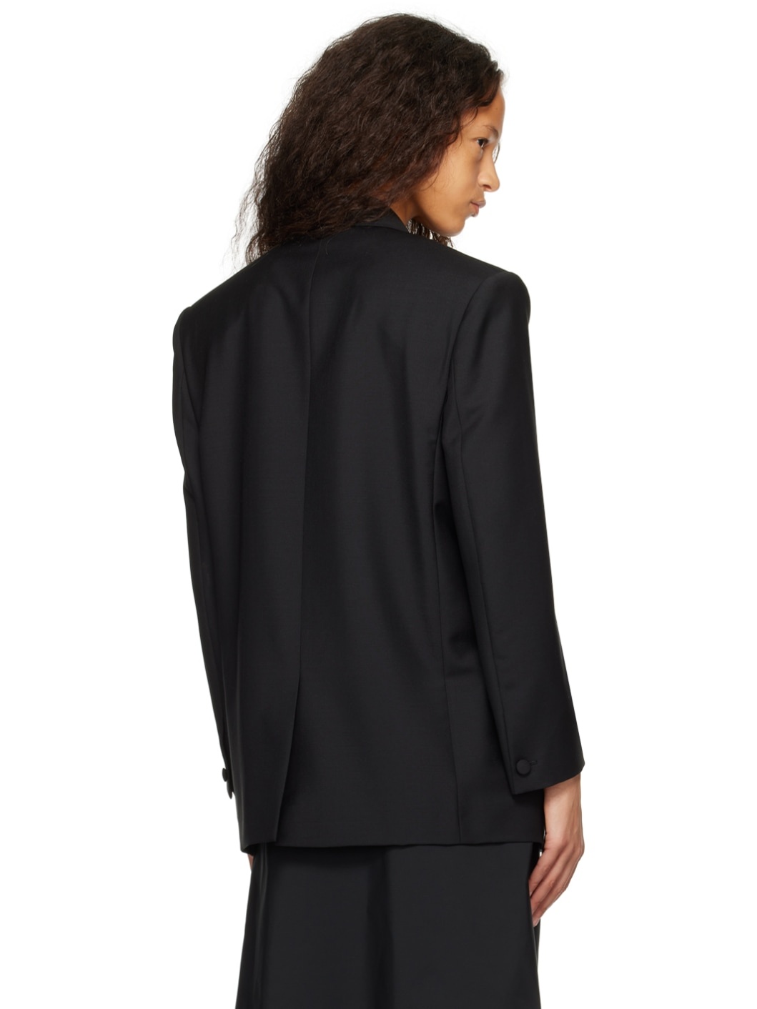 Black Oversized Blazer - 3