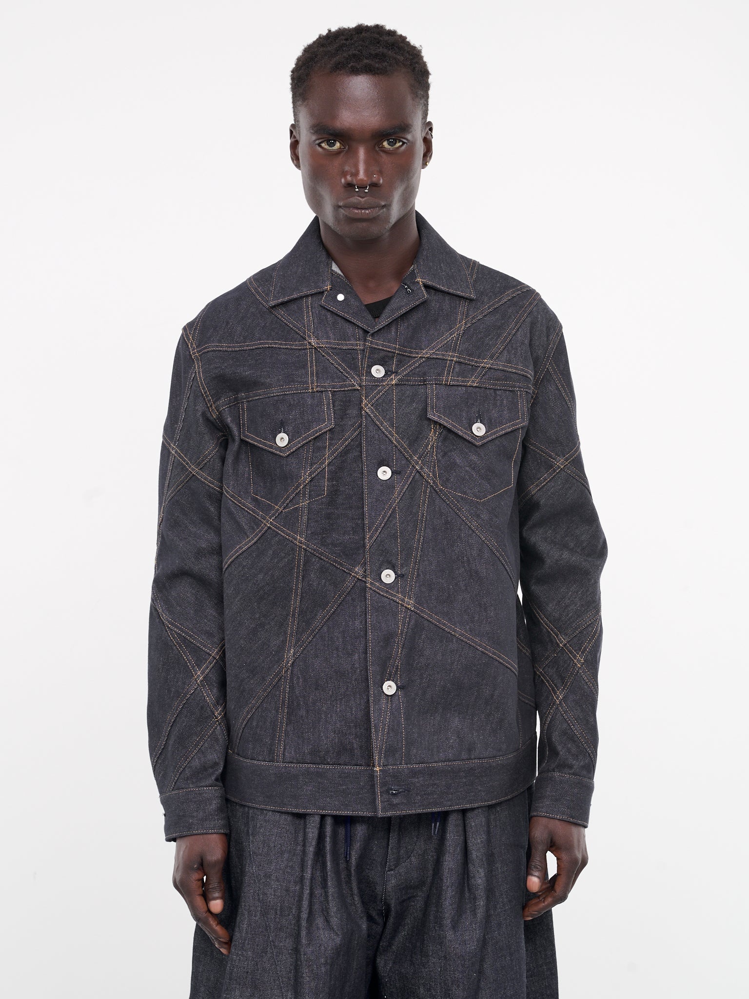 Junya Watanabe MAN Denim Jacket | hlorenzo | REVERSIBLE