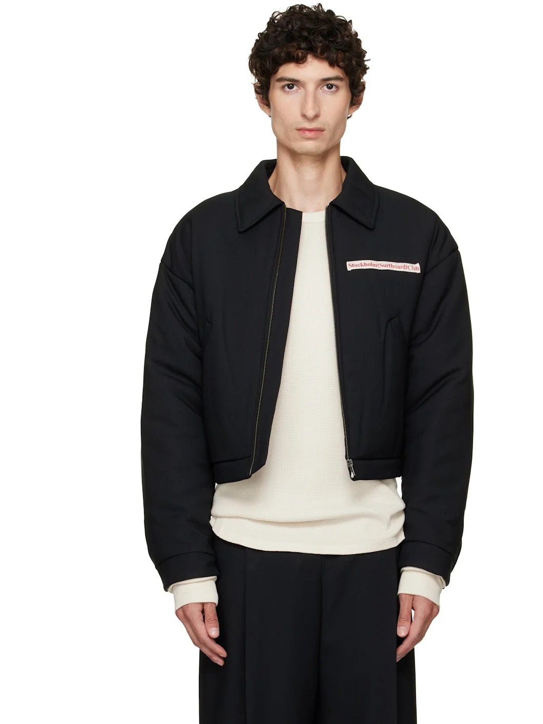 Black Zip Jacket - 1