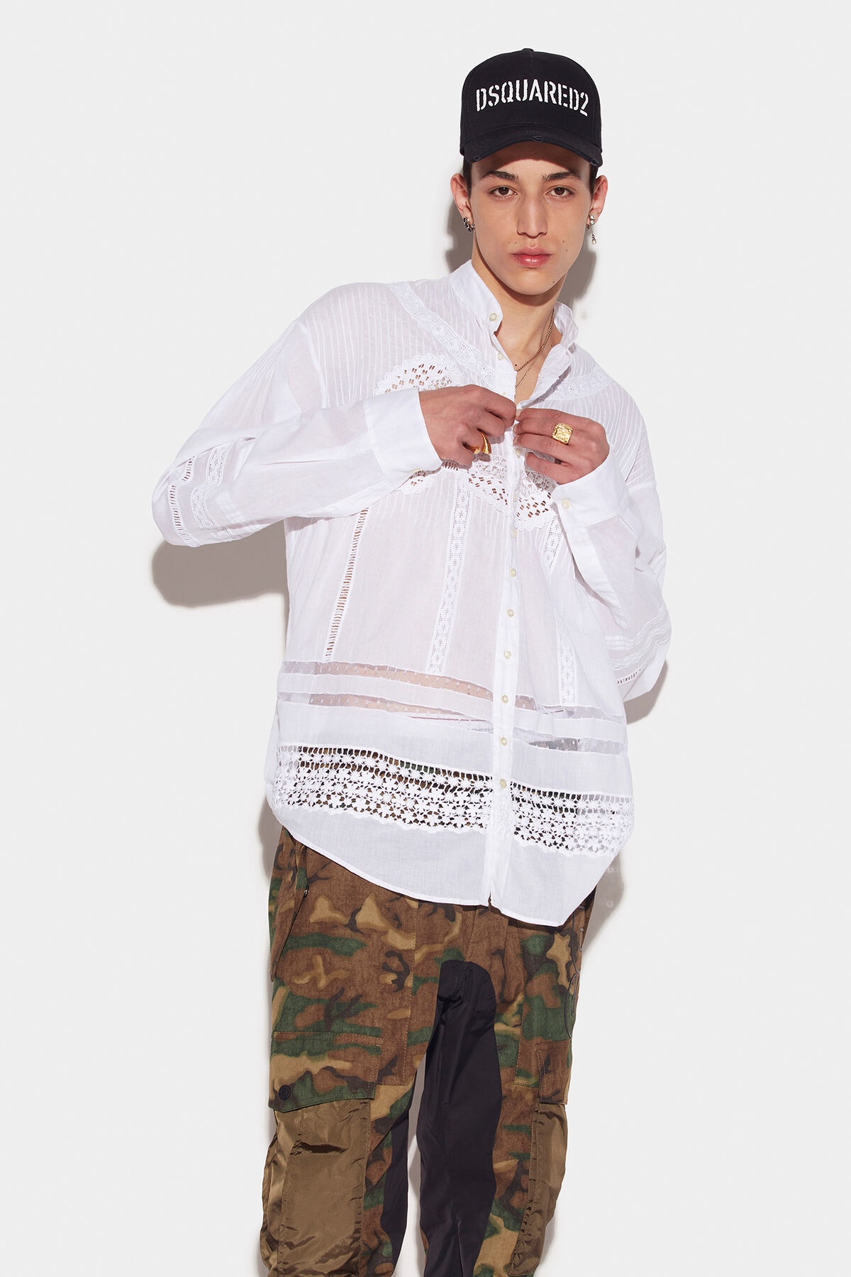 DROP SHOULDER SHIRT - 3