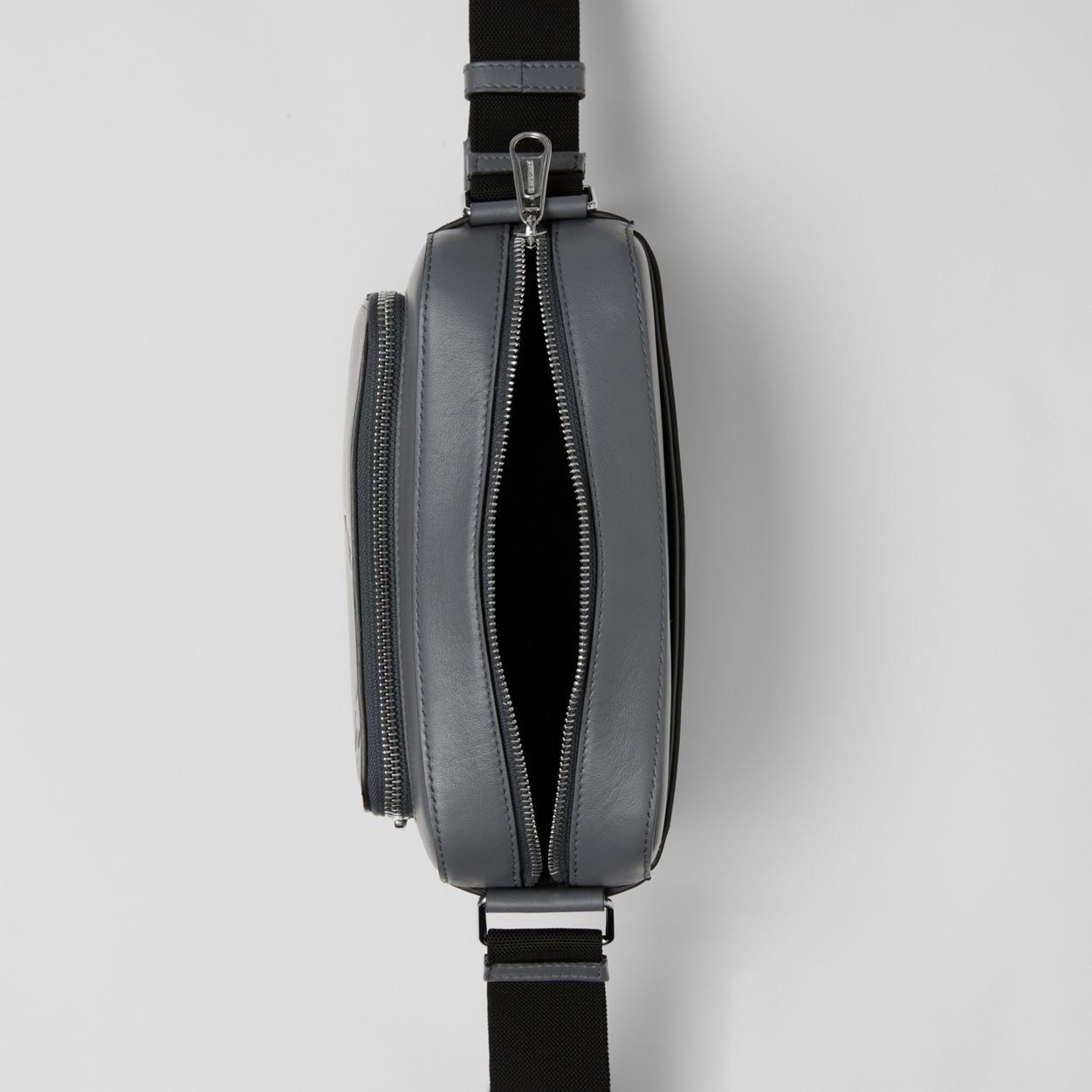 Horseferry Embossed Leather Crossbody Bag - 5