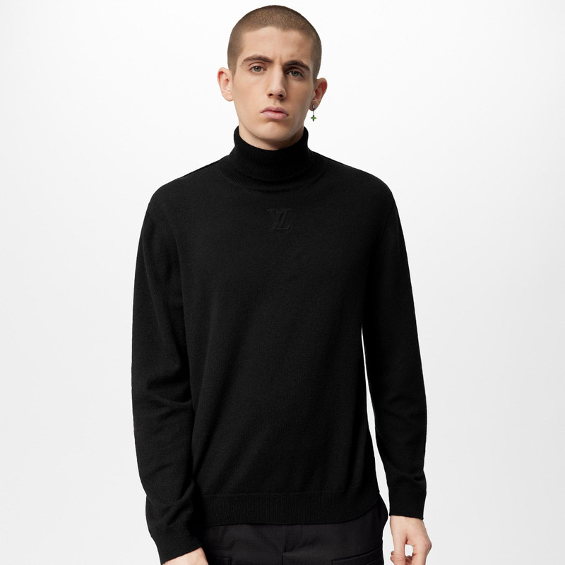 LVSE LV Embossed Turtle Neck 3