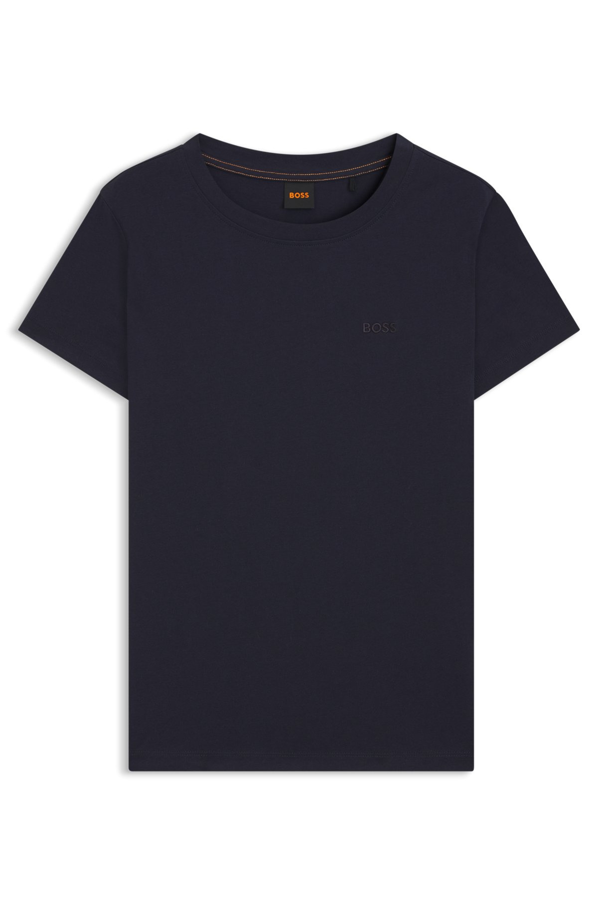 COTTON-JERSEY T-SHIRT WITH LOGO DETAIL - 1