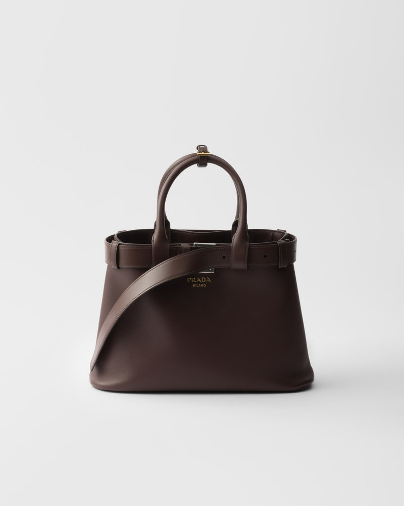 Prada Buckle small leather handbag with belt 1