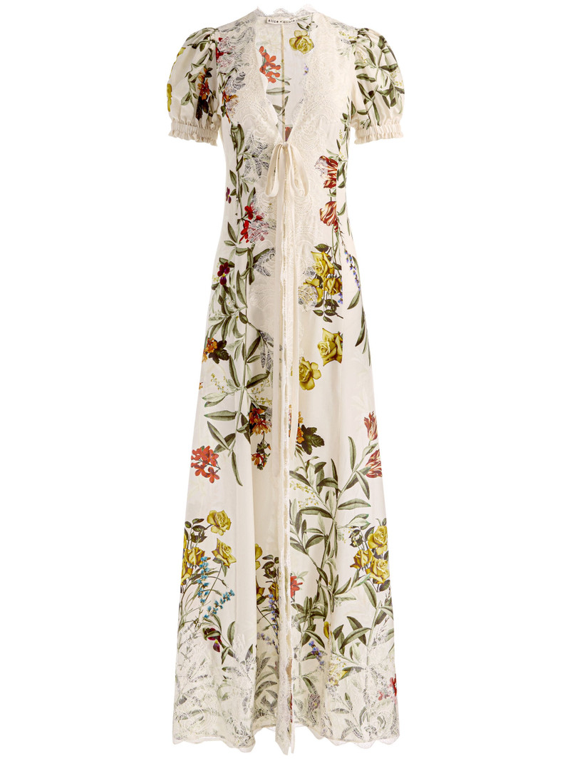 INGRID PUFF SLEEVE ROBE 1