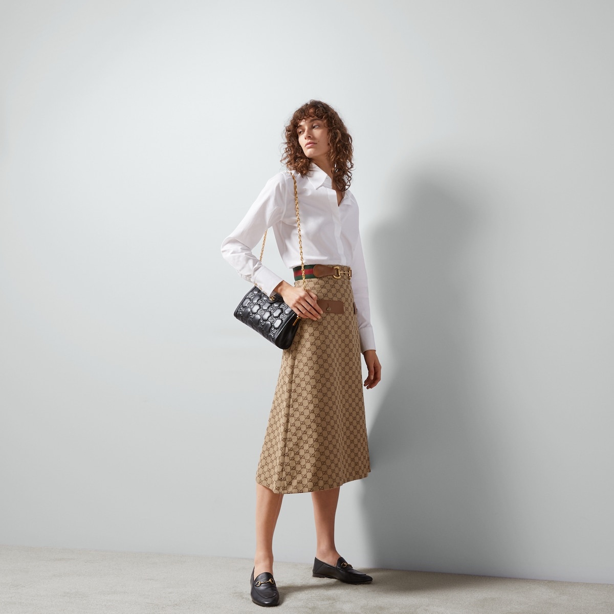GUCCI GG canvas skirt | REVERSIBLE