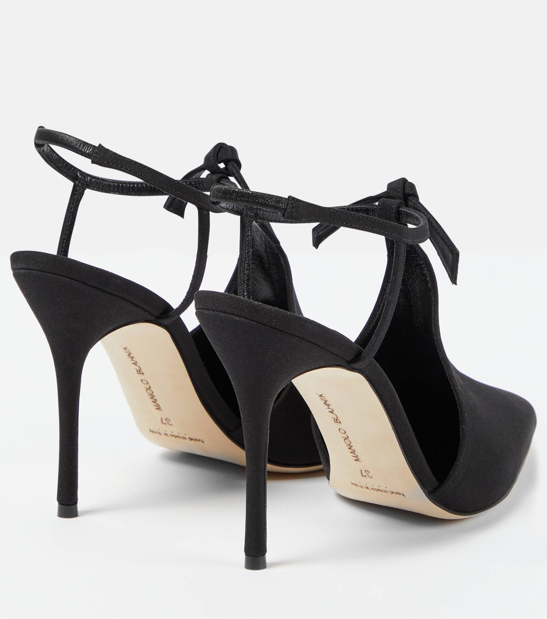 Horna 105 bow-detail slingback pumps - 3