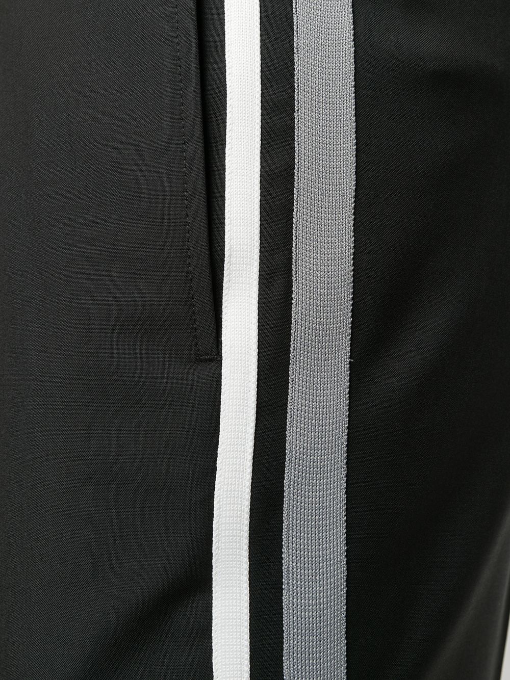 stripe detail tailored trousers - 5