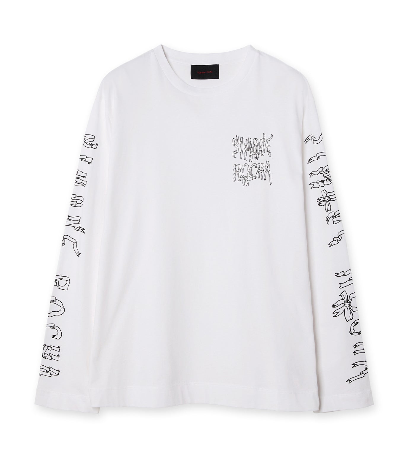 LONG SLEEVE T-SHIRT W/ RIBBON LOGO P - 1