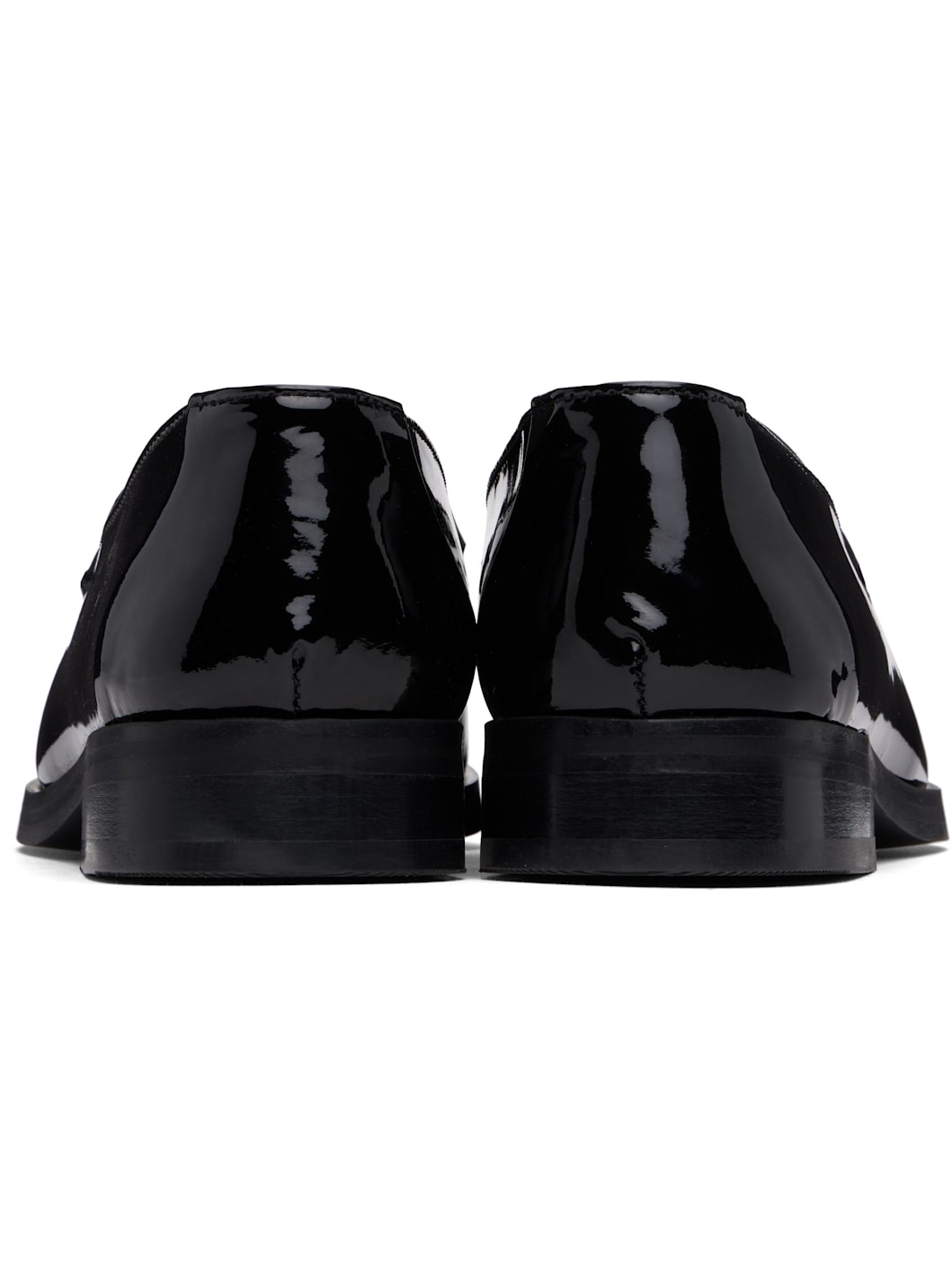 Black Leather Loafers - 2