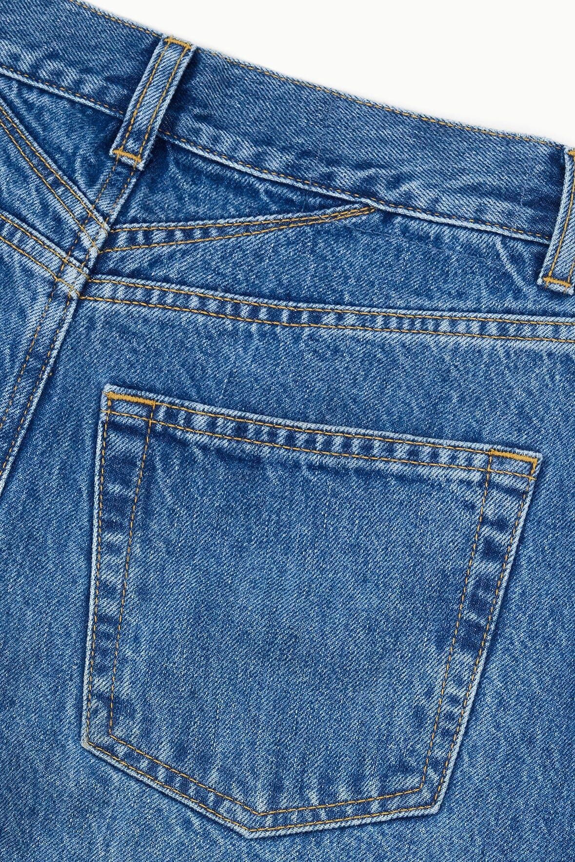 STAUD GUS RELAXED JEAN VINTAGE WASH - 8