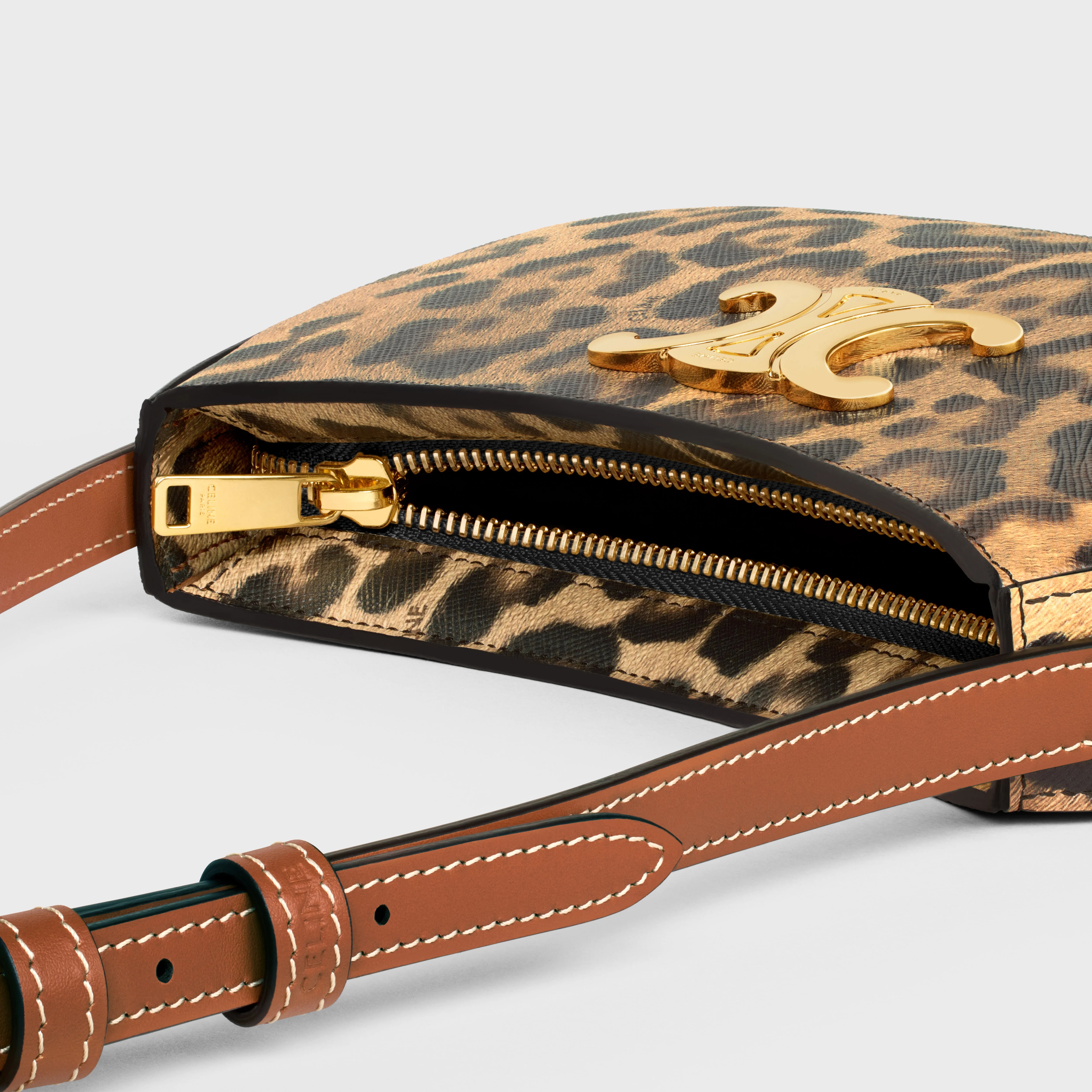 MEDIUM TILLY BAG in CELINE LEOPARD CANVAS - 4