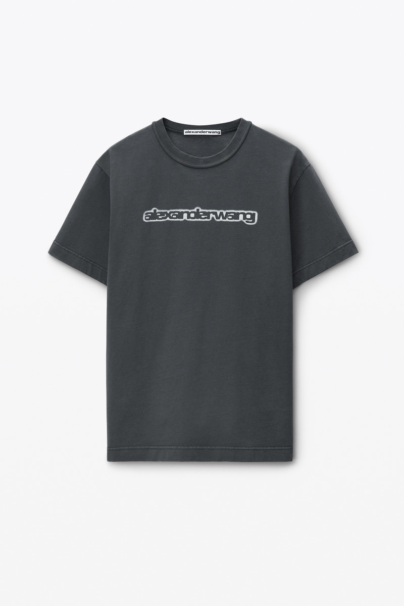 Halo Print Tee in Cotton Jersey 1