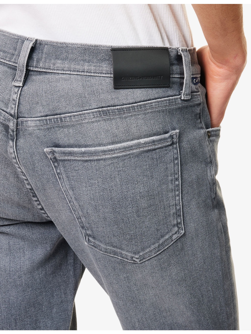 Adler Tapered-Leg Stretch-Denim Blend Jeans - 5