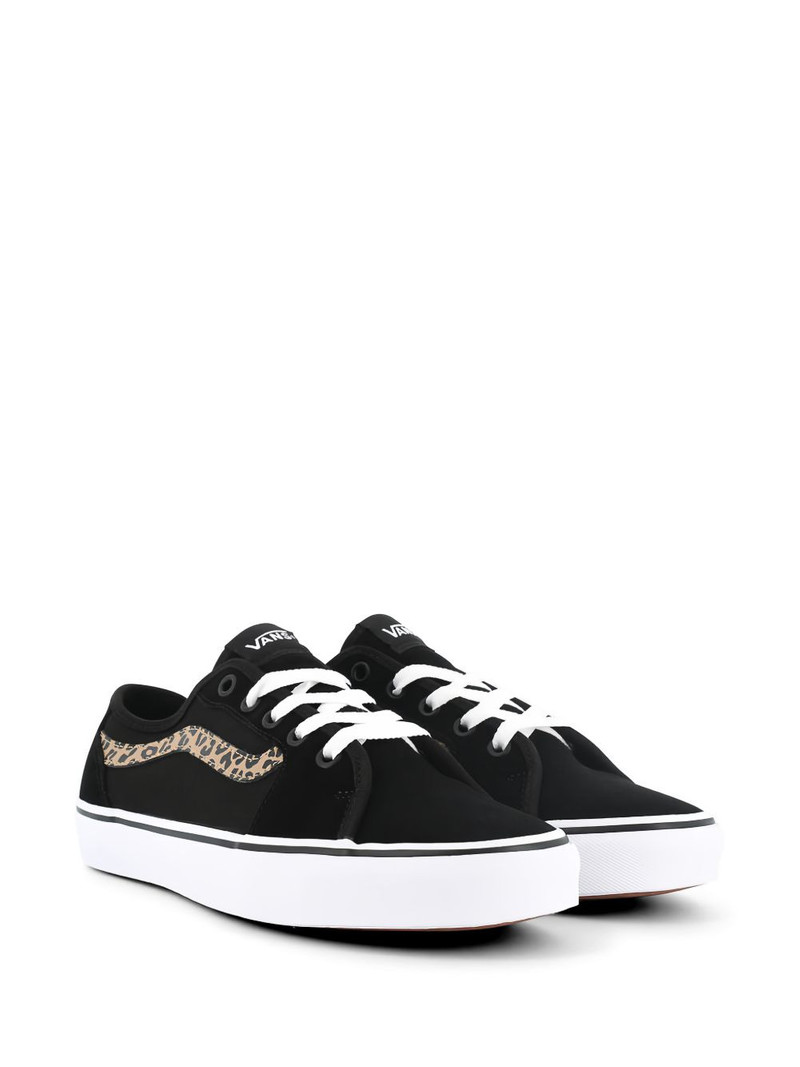 Vans Knu Skool leopard panel sneakers outlook