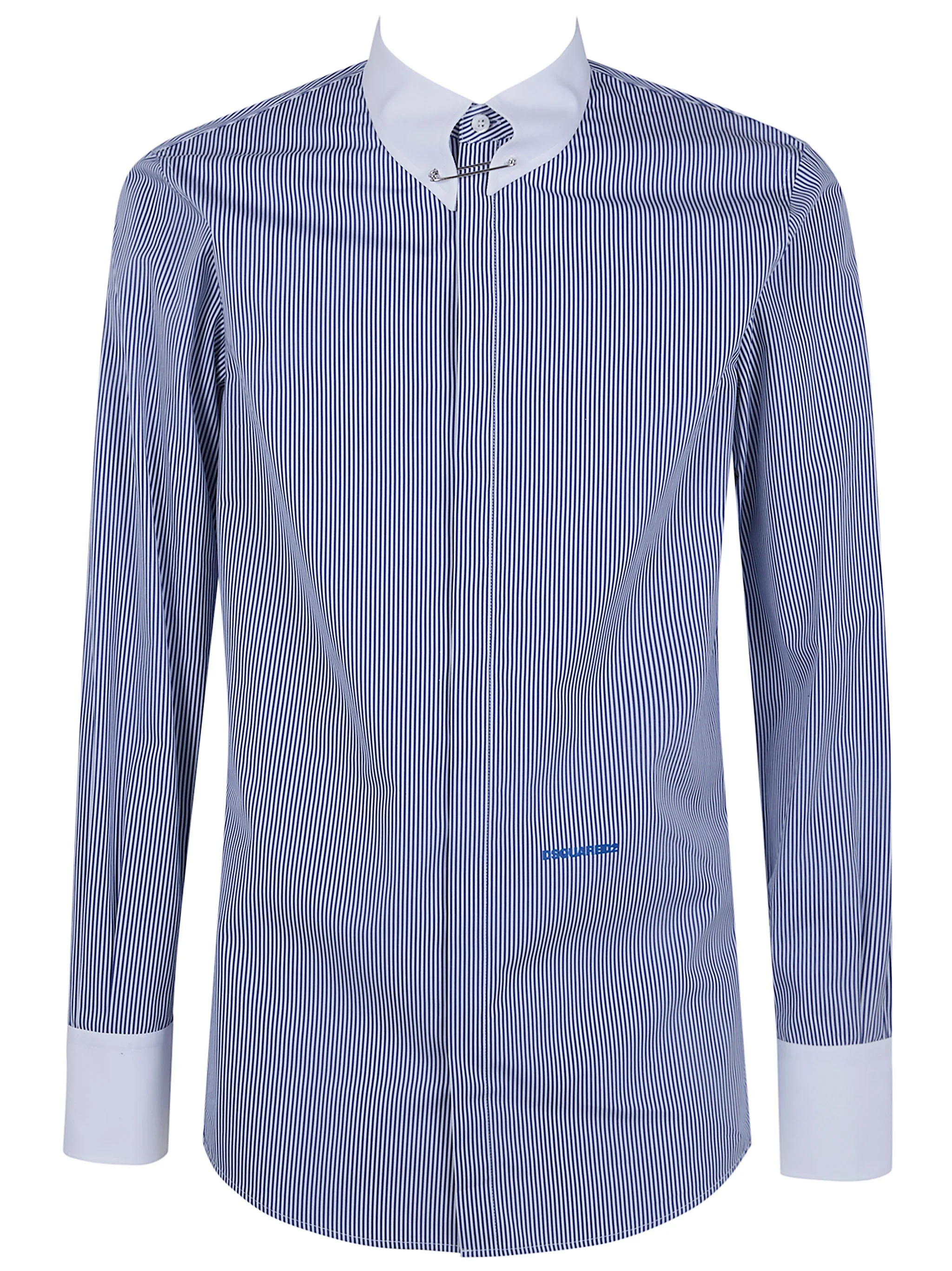 Dsquared2 Men "Easy" Slim Pin Collar Shirt - 1