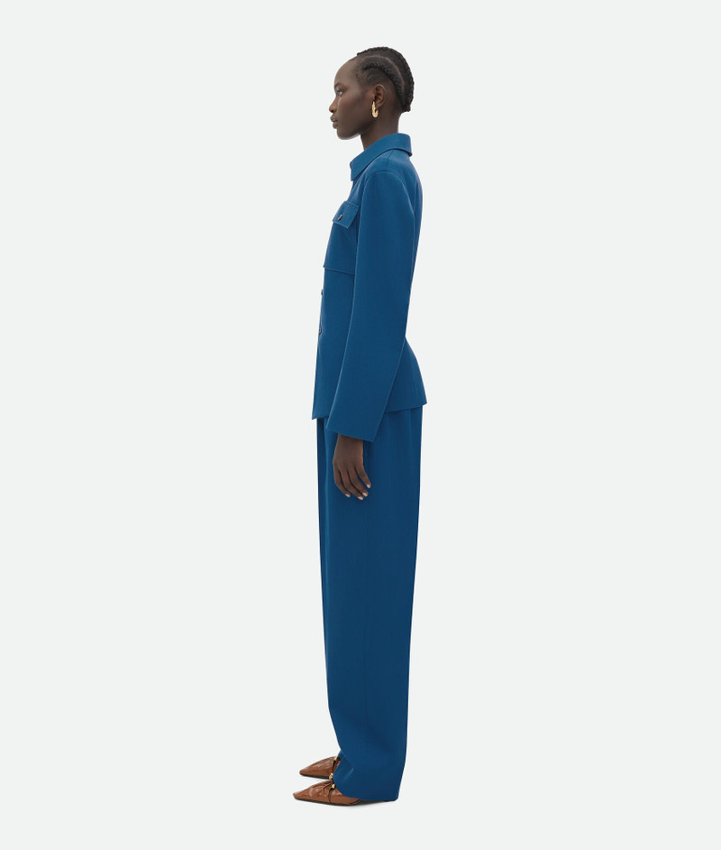 Bottega Veneta Wool Gabardine Shirt Jacket outlook