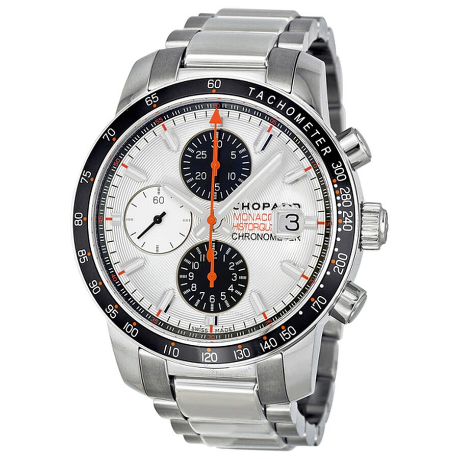 Chopard Grand Prix de Monaco Silver Dial Chronograph Men's Watch 158 - 1